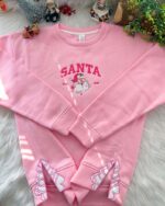 santa-clause-cute-pink-christmas-embroidered-youth-sweatshirthoodiet-shirt-3.jpg